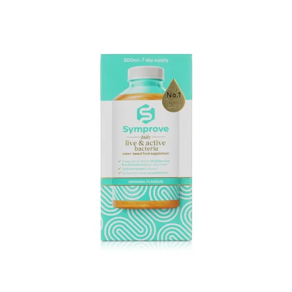 Symprove Daily Live and Active Bacteria Probiotic Original 500ml