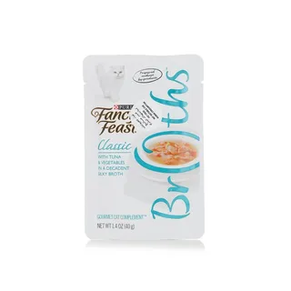Fancy Feast Broths Classic Tuna & Veg 40g