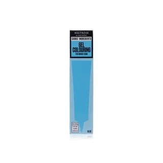 Waitrose Cooks' Ingredients Blue Gel Colouring 19g