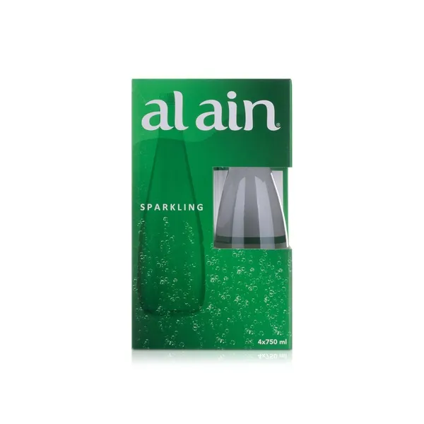 العين ماء فوار زجاج 750ml x 4