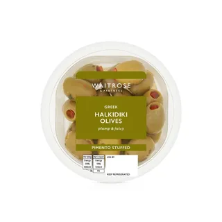 Waitrose Pimiento Stuffed Olives 150g