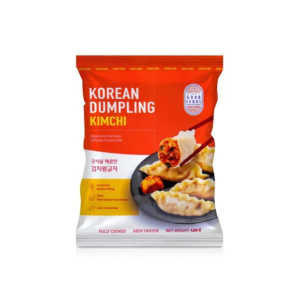 Good Seoul Korean Mandu Dumplings Kimchi 420g