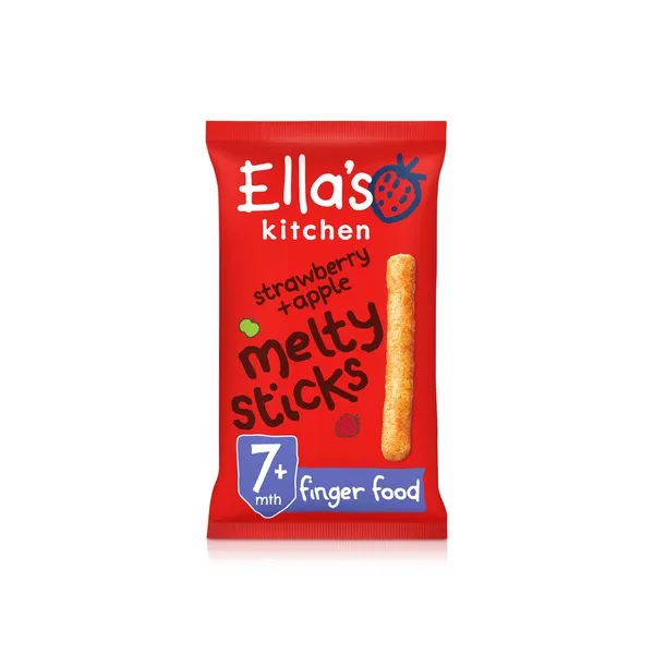 Ella's Kitchen Strawberry Apple Melty Sticks 7m 16g