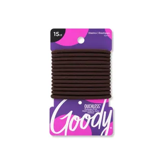 Goody Ouchlessbrown Hair Elastics x 15