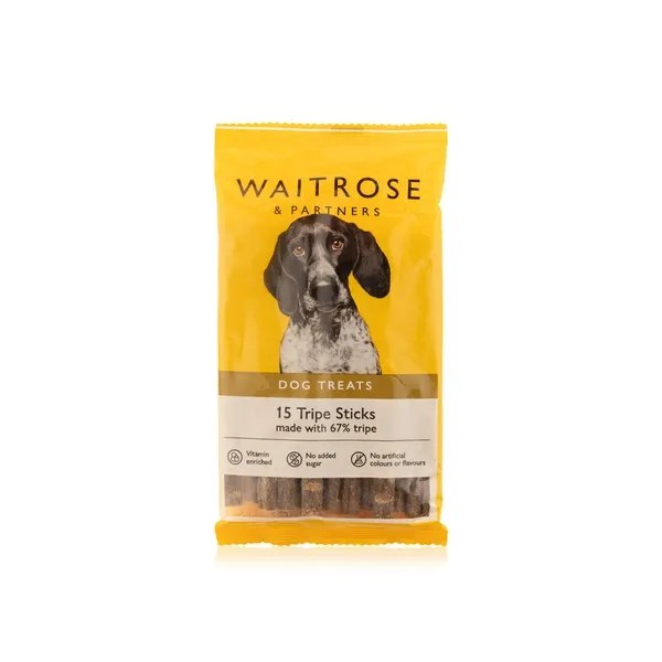 Waitrose 15 Tripe Sticks 90g