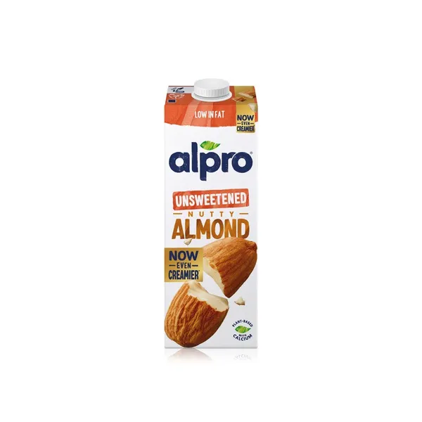 Alpro Almond Milk Unsweetened 1 litre