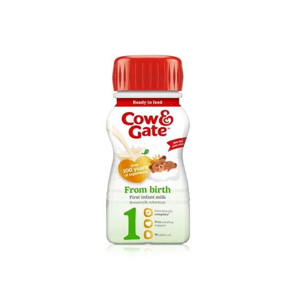 Cow & Gate First Infant Milk Formula Stage 1 200ml