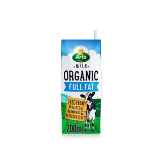 Arla Organic Full Fat Milk 200ml