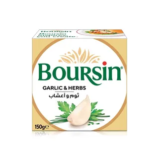 Boursin Soft Cheese Garlic and Herbs 150g