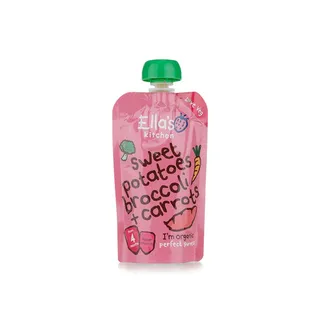 Ella's Kitchen Sweet Potatoes, Broccoli and Carrots Pouch 120g