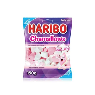 Haribo Pink and White Chamallows 150g