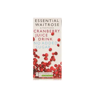 Waitrose Essential Cranberry Juice Drink 1 litre