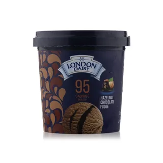London Dairy Hazelnut Chocolate Fudge Ice Cream Cup 125Ml