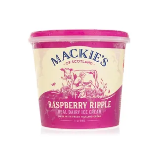 Mackie's Raspberry Ripple Ice Cream 1 Litre