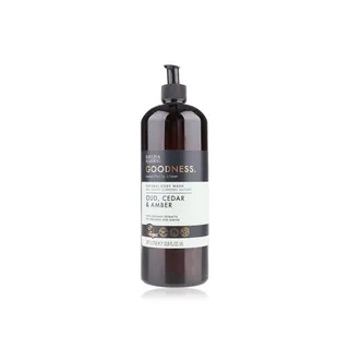 Baylis & Harding Goodness Natural Body Wash Oud Cedar and Amber 1000ml
