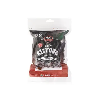 Lekker Beef Biltong Sticks Traditional 250g