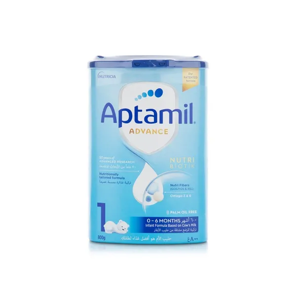 Aptamil Advance 1 Nutri Biotik Infant Milk Formula 0-6 Months 800g