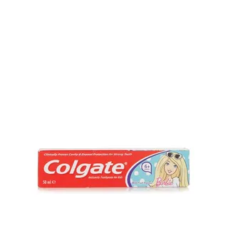 Colgate Smiles Toothpaste Kids Barbie 6+ 50ml