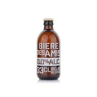 Biere Des Amis Belgium Blonde Alcohol Free Beer 330ml
