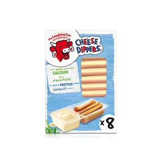 La Vache qui rit Dip & Crunch Cheese and Breadstick Snack x 8 280g