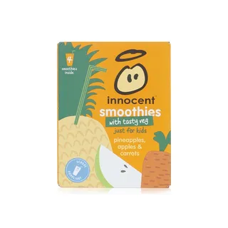 Innocent Pineapple & Carrot Smoothie 150ml x 4