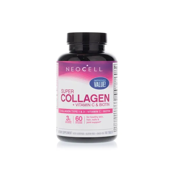 Neocell Super Collagen + Vitamin C & Biotin 180 Tablets