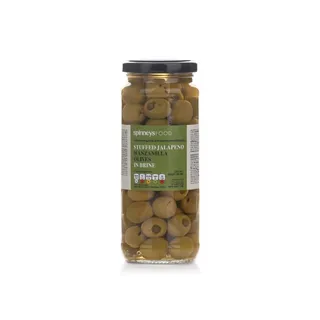 Spinneysfood Stuffed Jalapeno Olives 340g