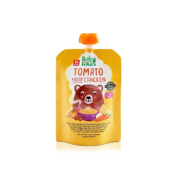 بيبي لايكس معكرونة طماطم دجاج 130جم