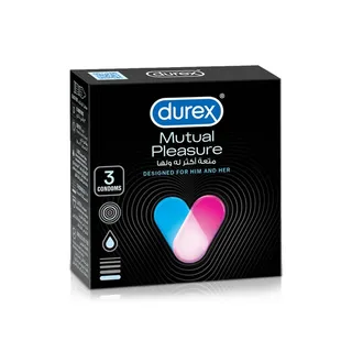 Durex Mutual Pleasure Condoms x 3