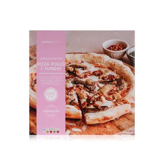 Spinneysfood Frozen Chicken And Mushroom Pizza 600g
