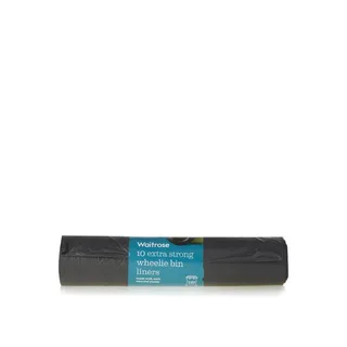 Waitrose Essential Wheelie Bin Bag Liners x 10