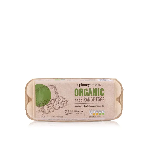 Spinneysfood Medium Organic Eggs x 10