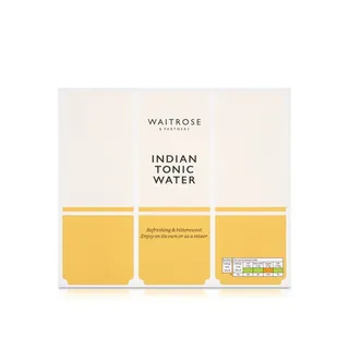 Waitrose Indian Tonic Water 250ml 6 Cans