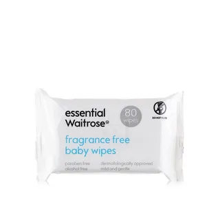Waitrose Essential Baby Wipes x 80