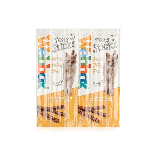 Webbox Chicken and Liver Sticks x 6