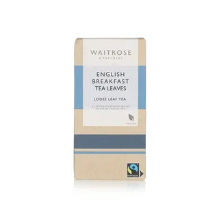 Waitrose English Breakfast Tea Leaves 125g
