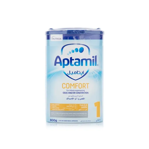 Aptamil Comfort 1 Colic and Constipation Milk Formula 0-6 Months 800g