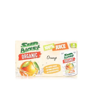 Sun Blast Organic Orange Juice 200ml