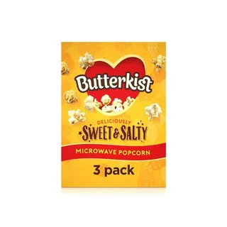 Butterkist Sweet & Salted Microwave Popcorn 60g x 3