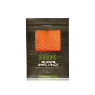 Spinneysfood Organic Norwegian Smoked Salmon 100g