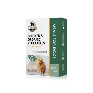 Furchild Chicken & Organic Vegetables Raw Dog Food 113.5g x 4