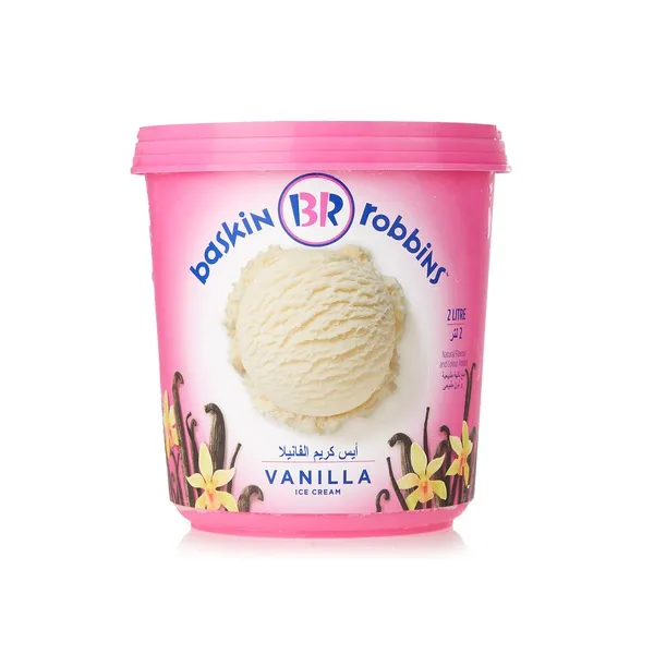 Baskin Robbins Vanilla Ice Cream 2 Litre