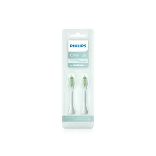 Philips Sonicare One Replacement Brush Head 2 Pack Mint Light Blue Bh 1022/03