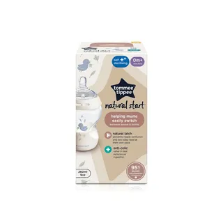 Tommee Tippee Closer to Nature Baby Feeding Bottle 260ml