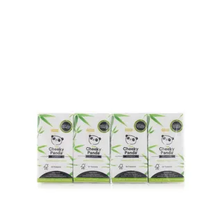 The Cheeky Panda Classic Pocket Tissues 8 Pack