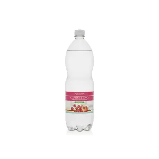 Waitrose Sparklng Apple Raspberry Water 1L