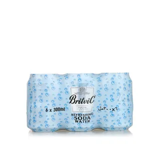 Britvic Soda Water 300ml x 6
