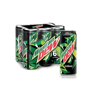 Mountain Dew Cans 6 x 330ml