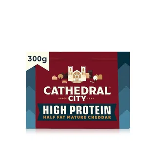 Cathedral City High Protein Half Fat Mature Cheddar 300g