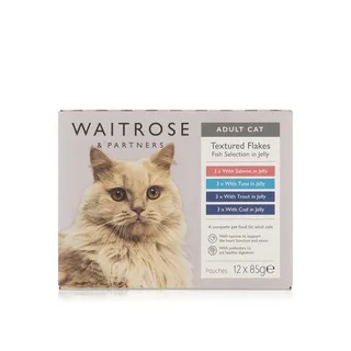Waitrose Fish Selection in Jelly 12 x 85g